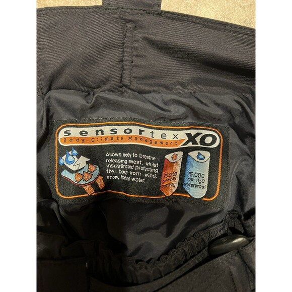 VOLKL Pants Mens L Black Ski Snowboard Waterproof Sensortex Vented Stretch - Picture 6 of 15